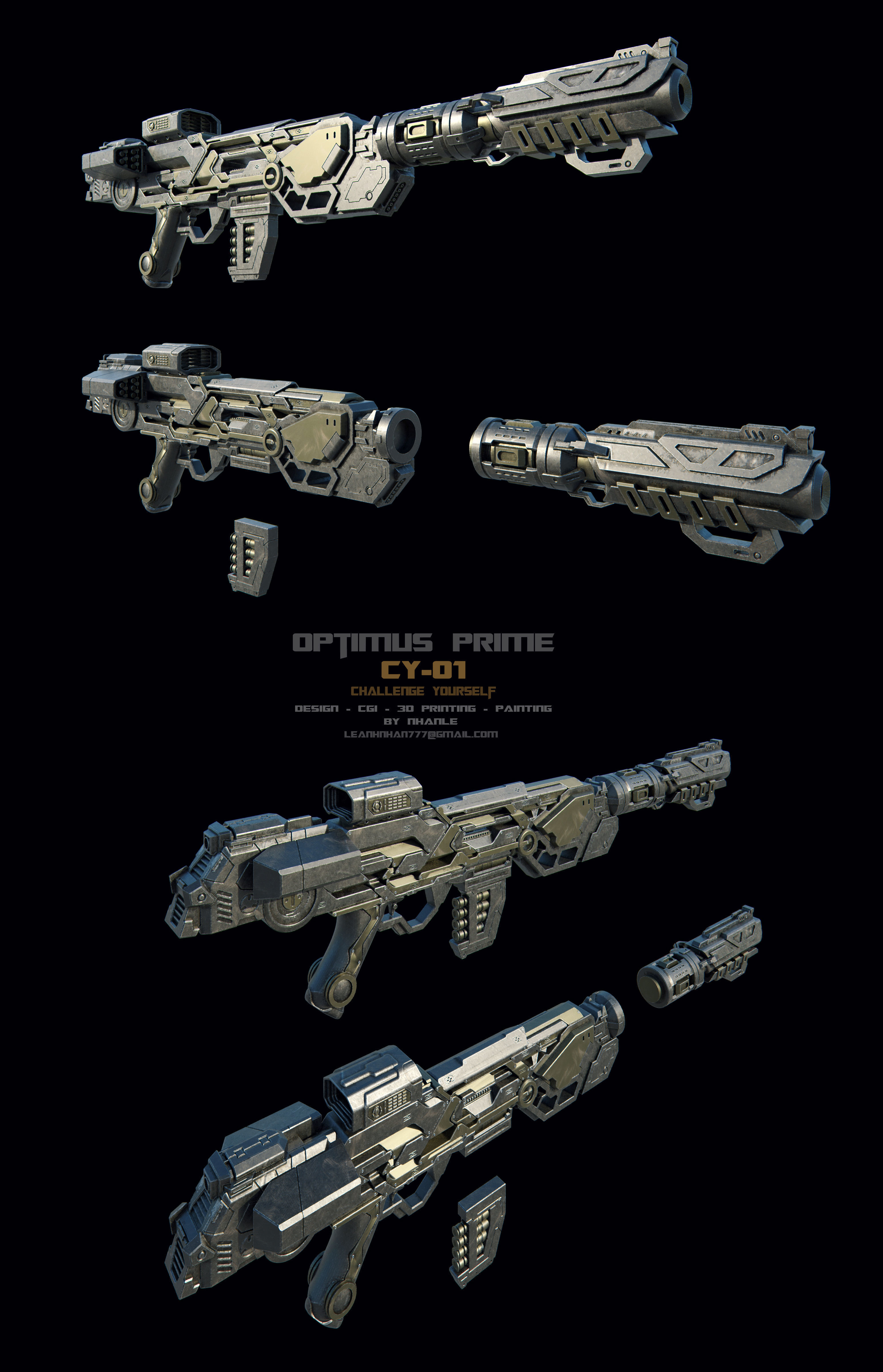 Optimus prime Print 3d 3D print model_16