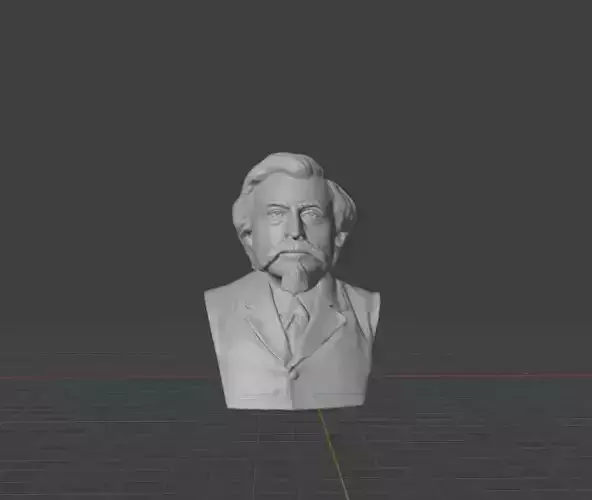 Thomas Nast 3D print model