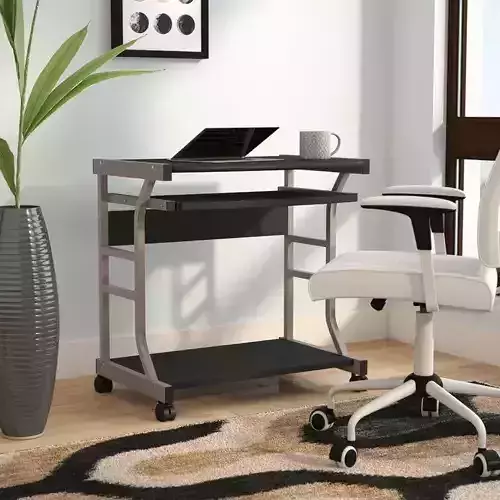 Mobile Computer Desk - 2 Colour