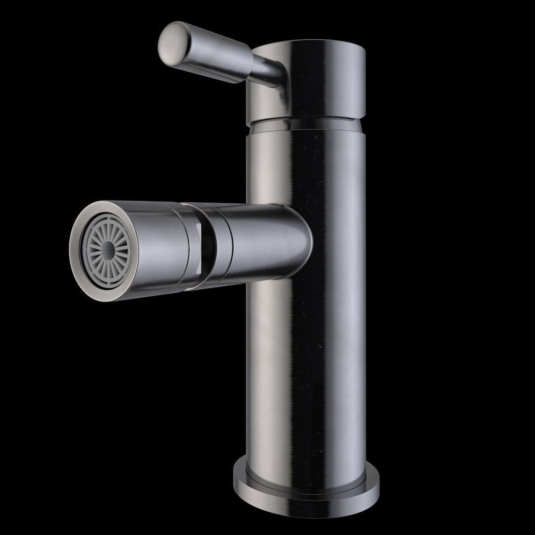 Bidet Tap beautiful faucet 3D model_2