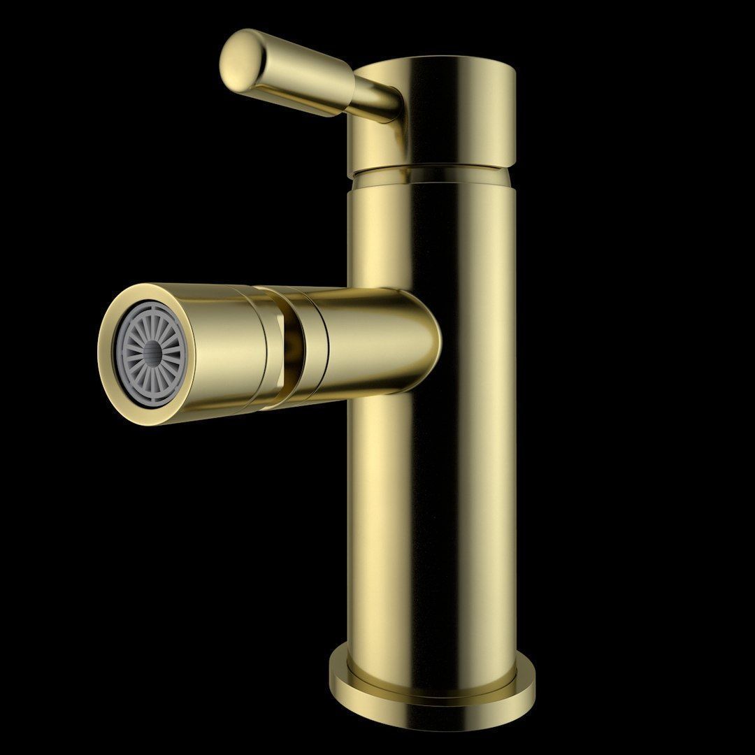 Bidet Tap beautiful faucet 3D model_5
