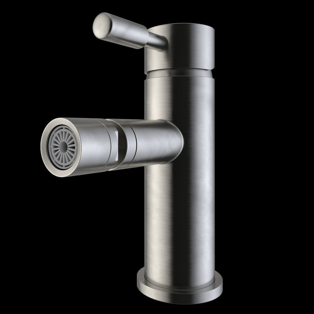 Bidet Tap beautiful faucet 3D model_1