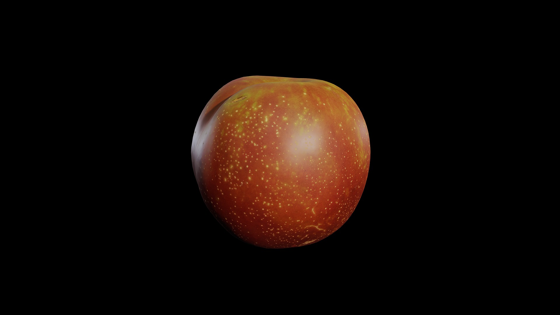 Anydrafts Prunus salicina 01 Low-poly 3D model_2