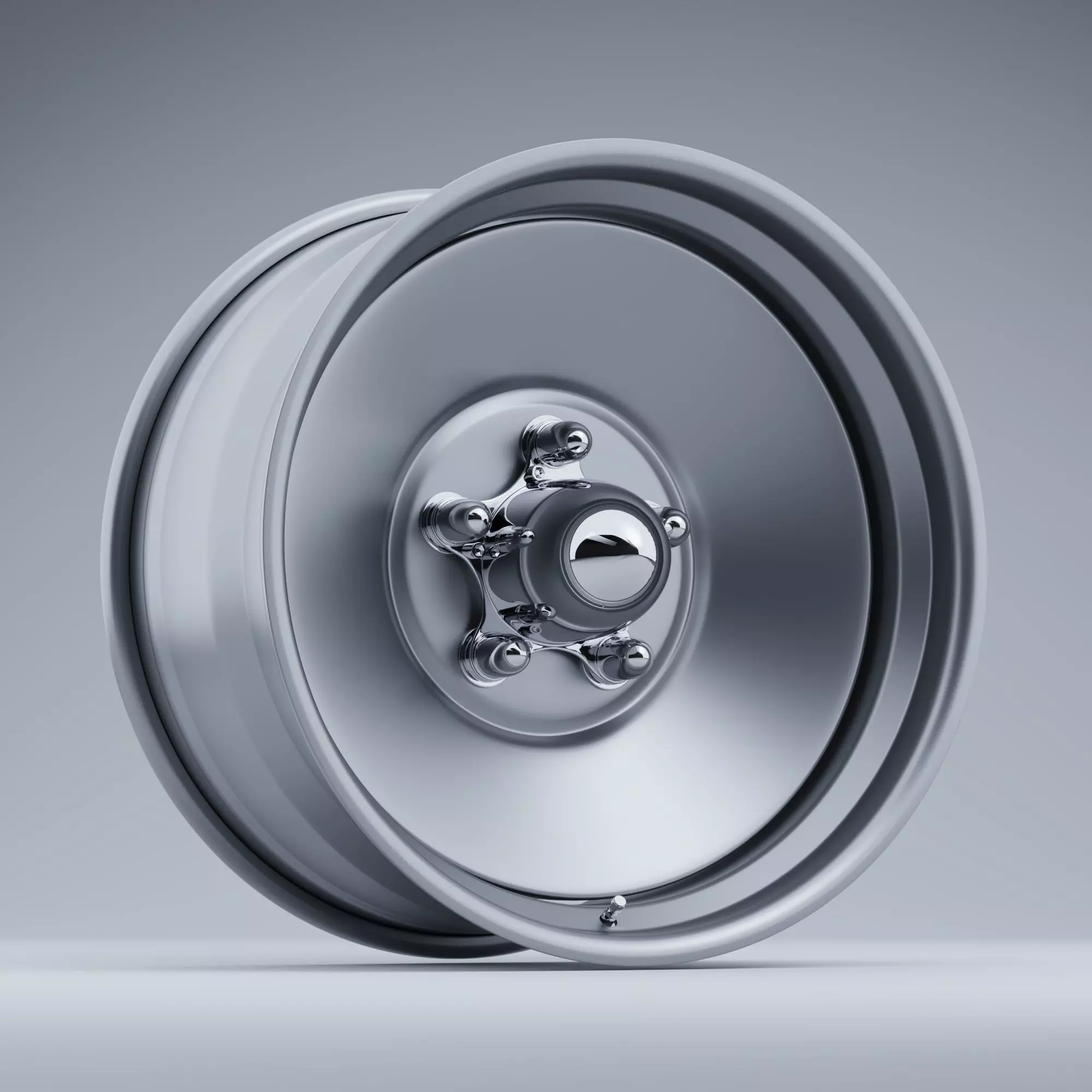 US Wheel Rat Rod Series 66 Low-poly 3D model