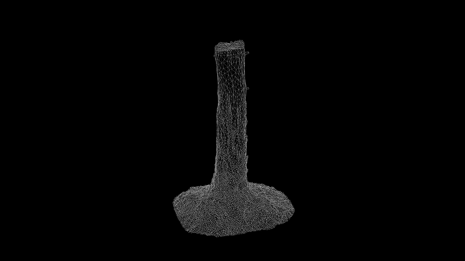 Anydrafts Abies fabri Trunk 16 Low-poly 3D model_3