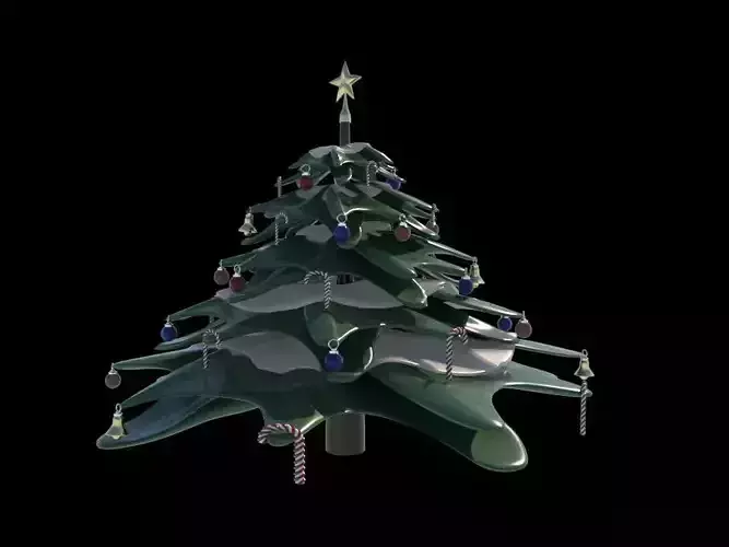 Christmas Tree 3D Free 3D model