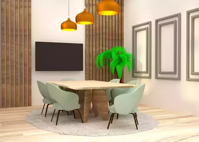 Dining Table 3D model