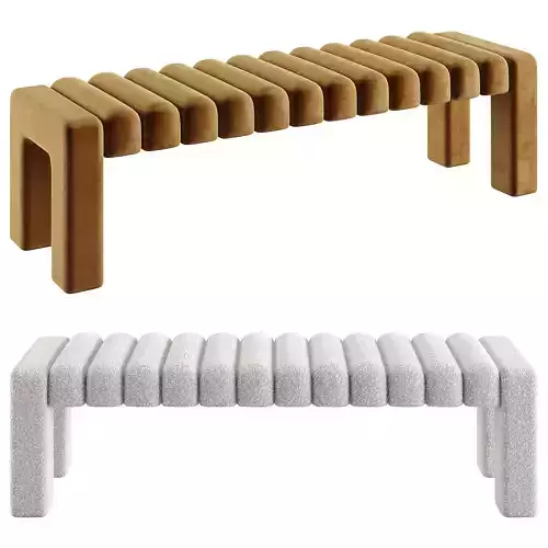 Cali bench 3D model