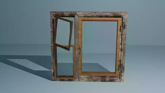 old window wood