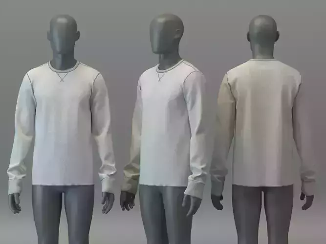 Jacquard Knit T-shirt