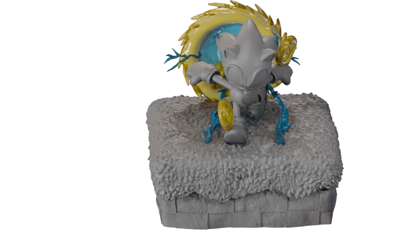 Sonic Portal 3D model_8