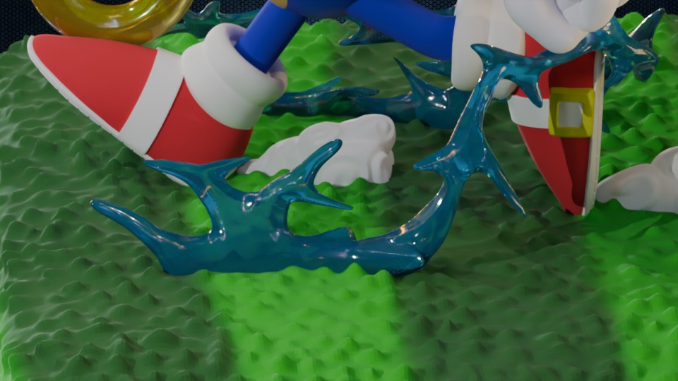 Sonic Portal 3D model_7