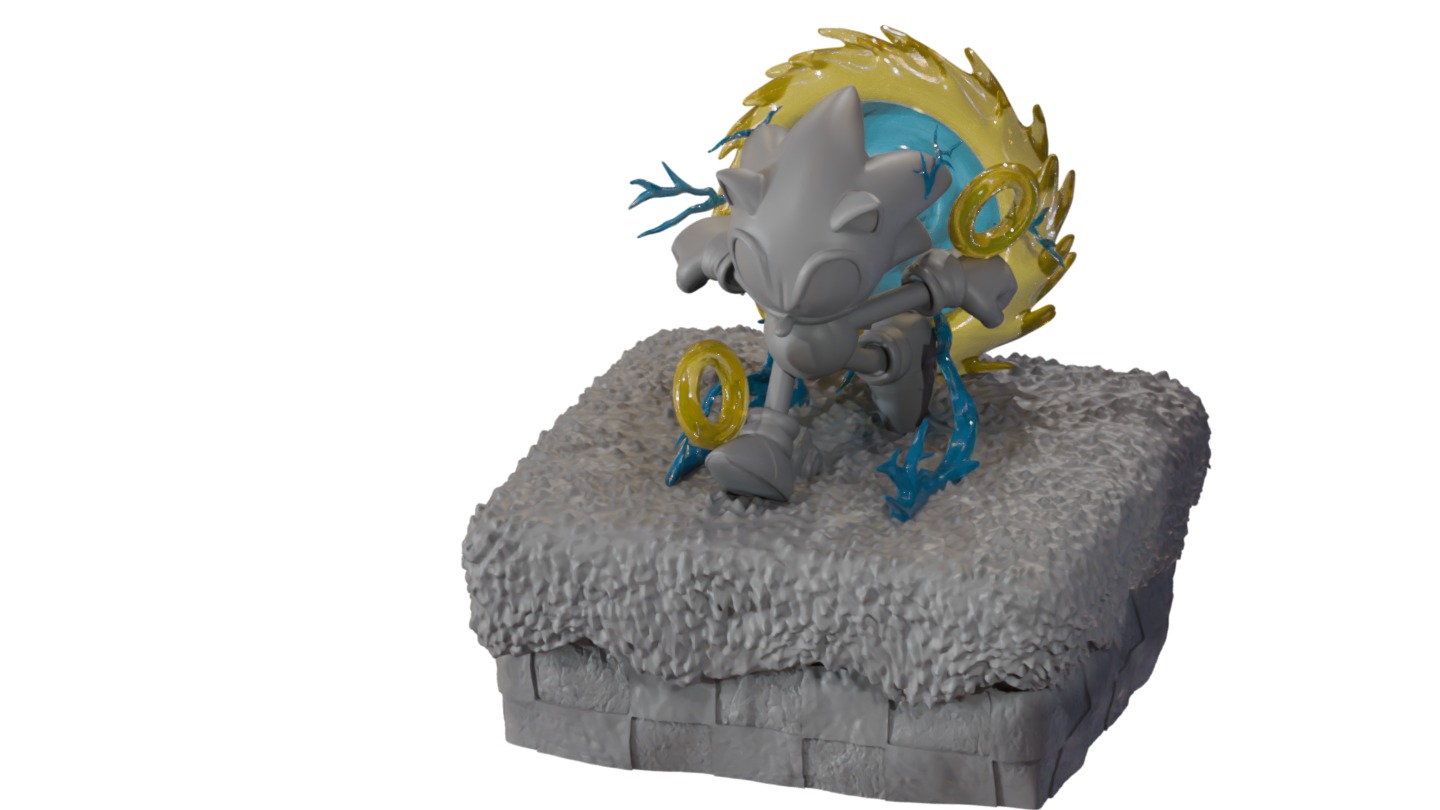 Sonic Portal 3D model_9