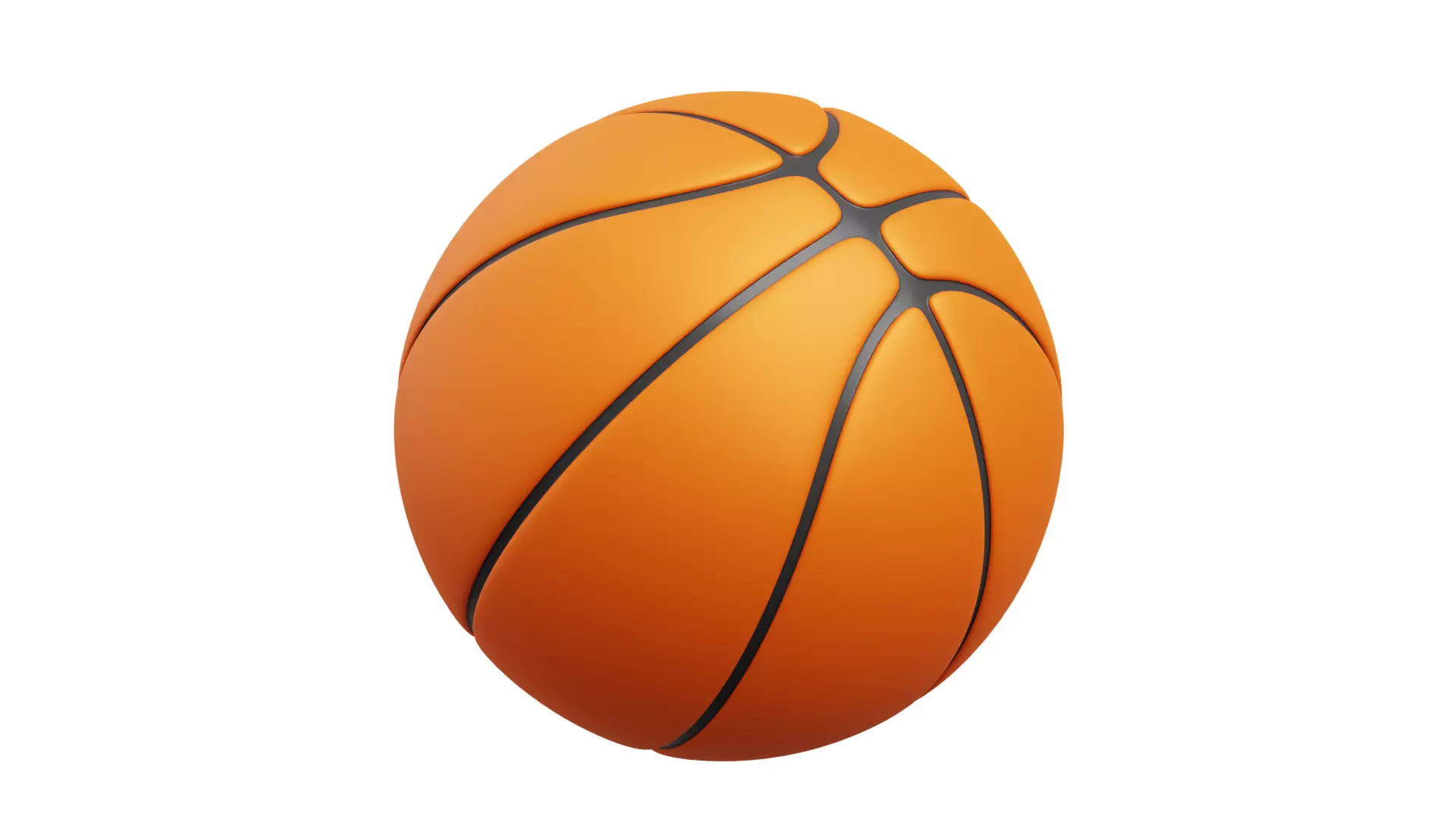 Basketball 3D model_0