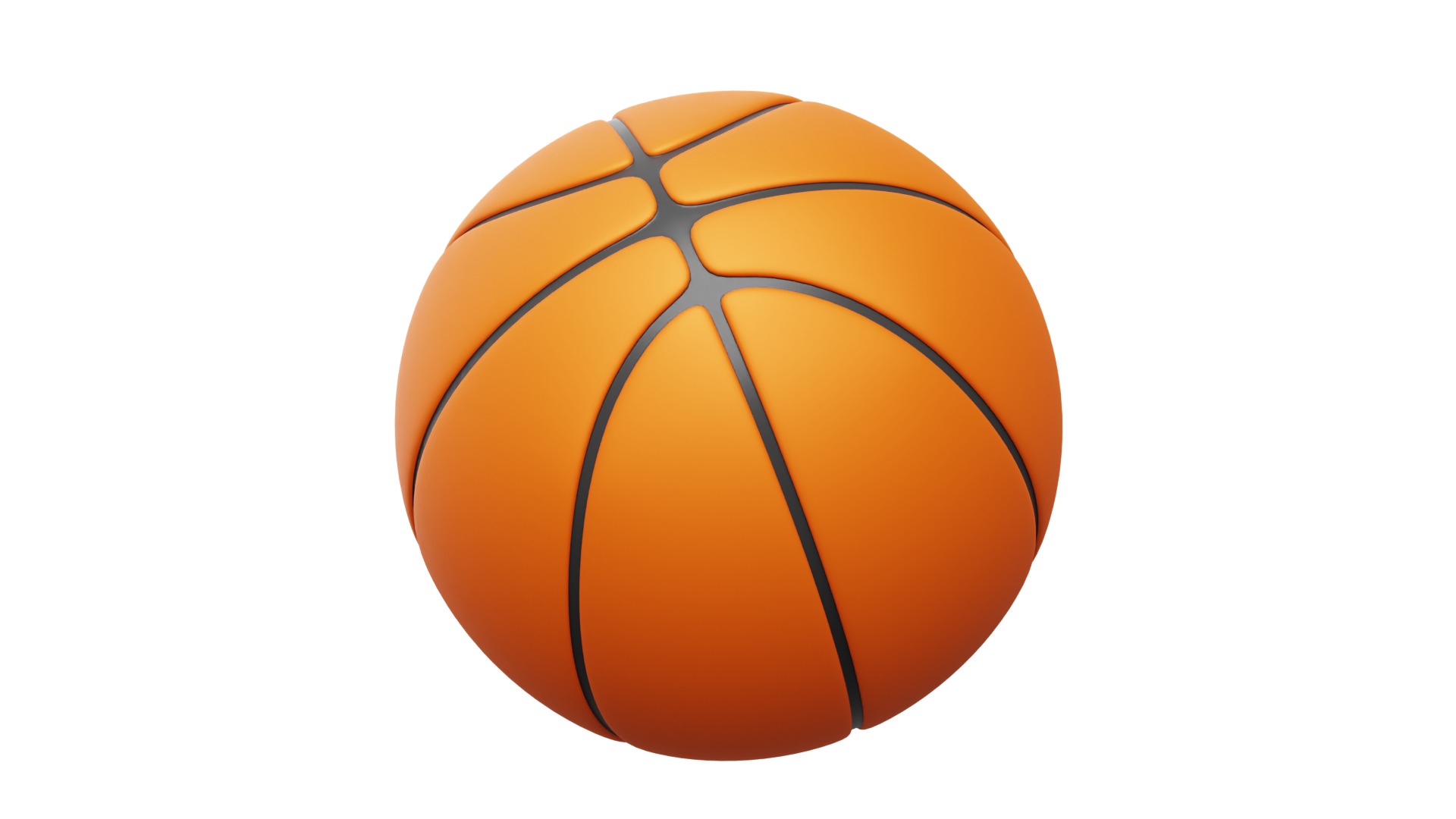 Basketball 3D model_2