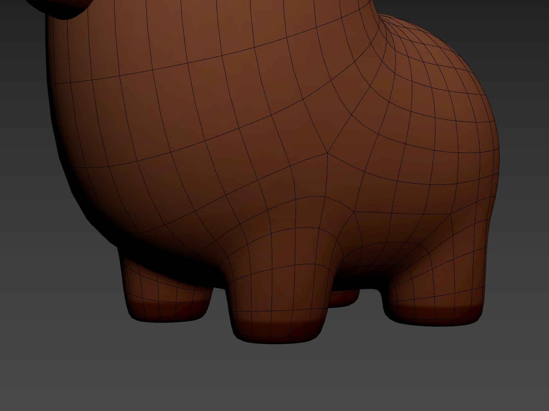 Capybara Character 3D model_31