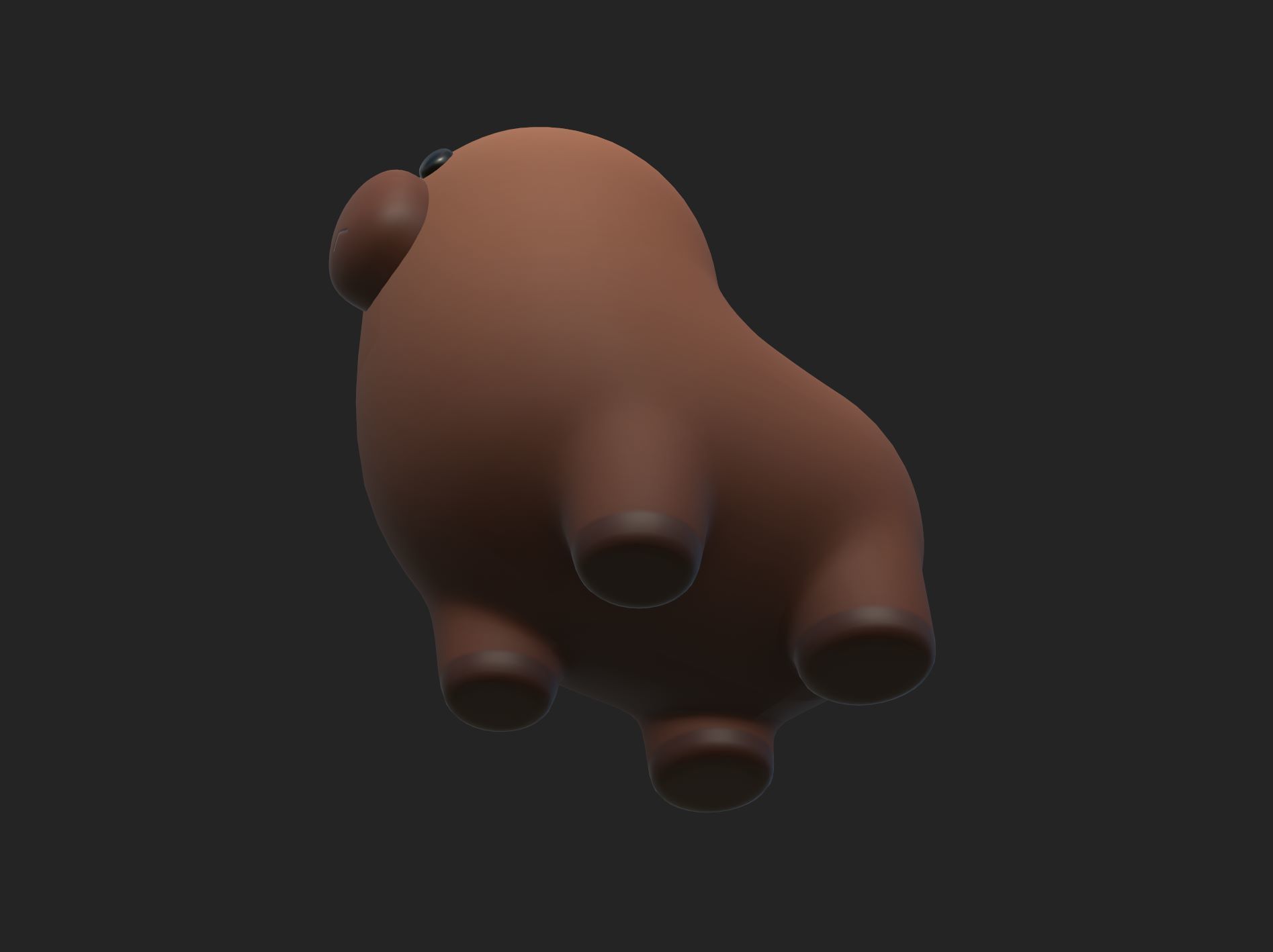 Capybara Character 3D model_18