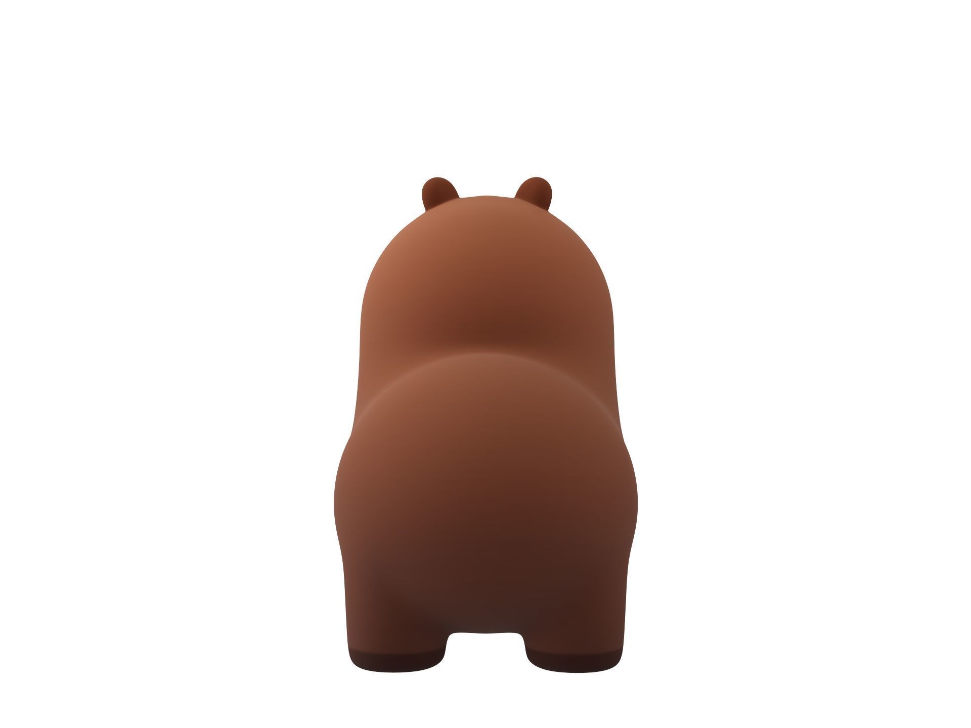 Capybara Character 3D model_5