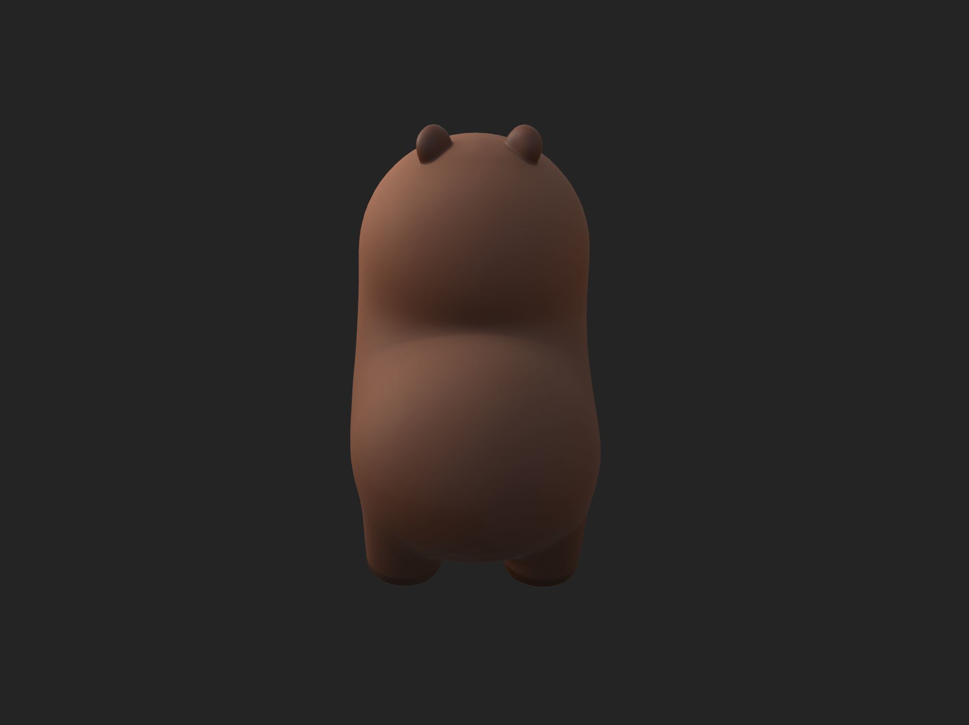 Capybara Character 3D model_15