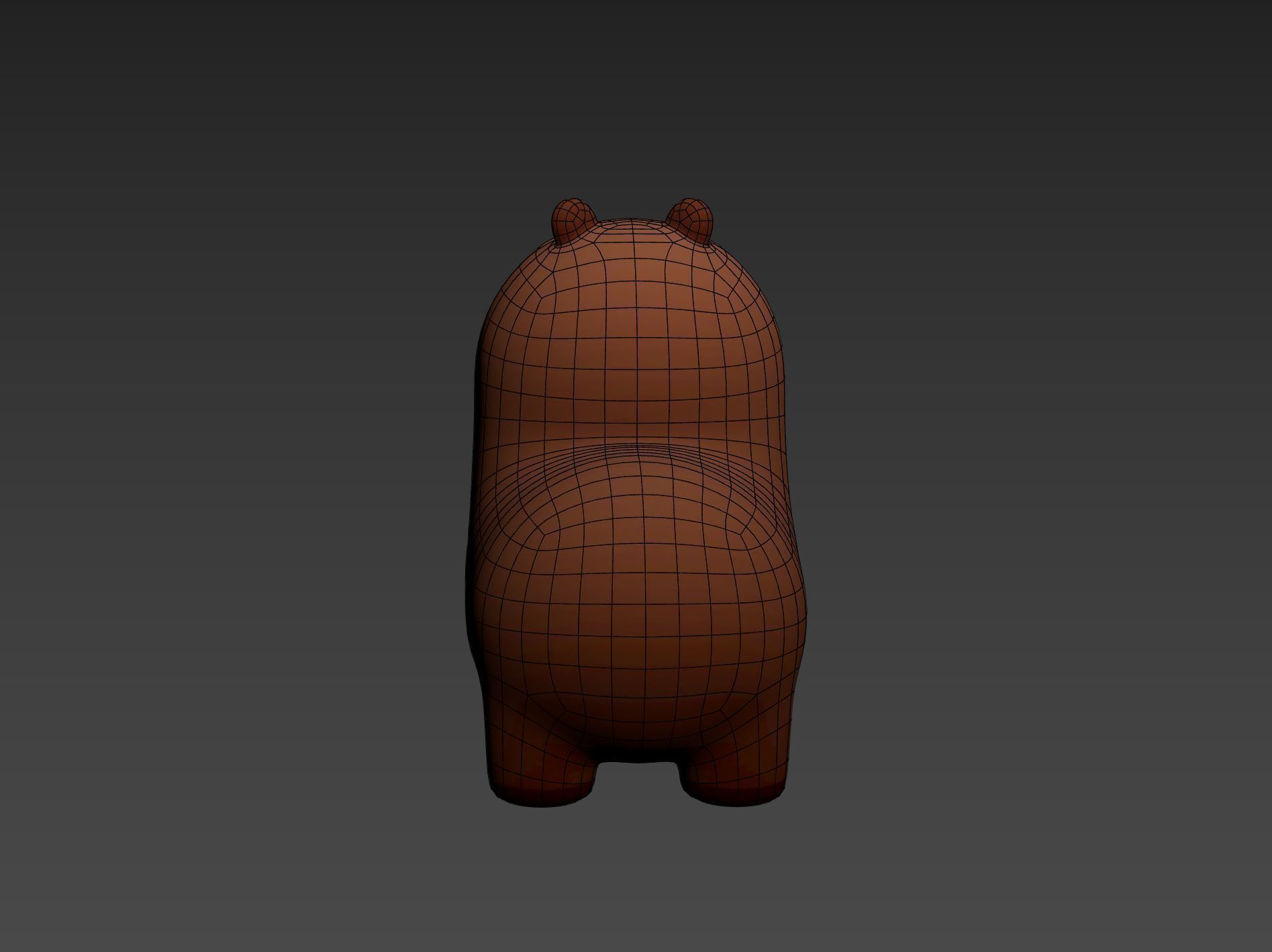 Capybara Character 3D model_28