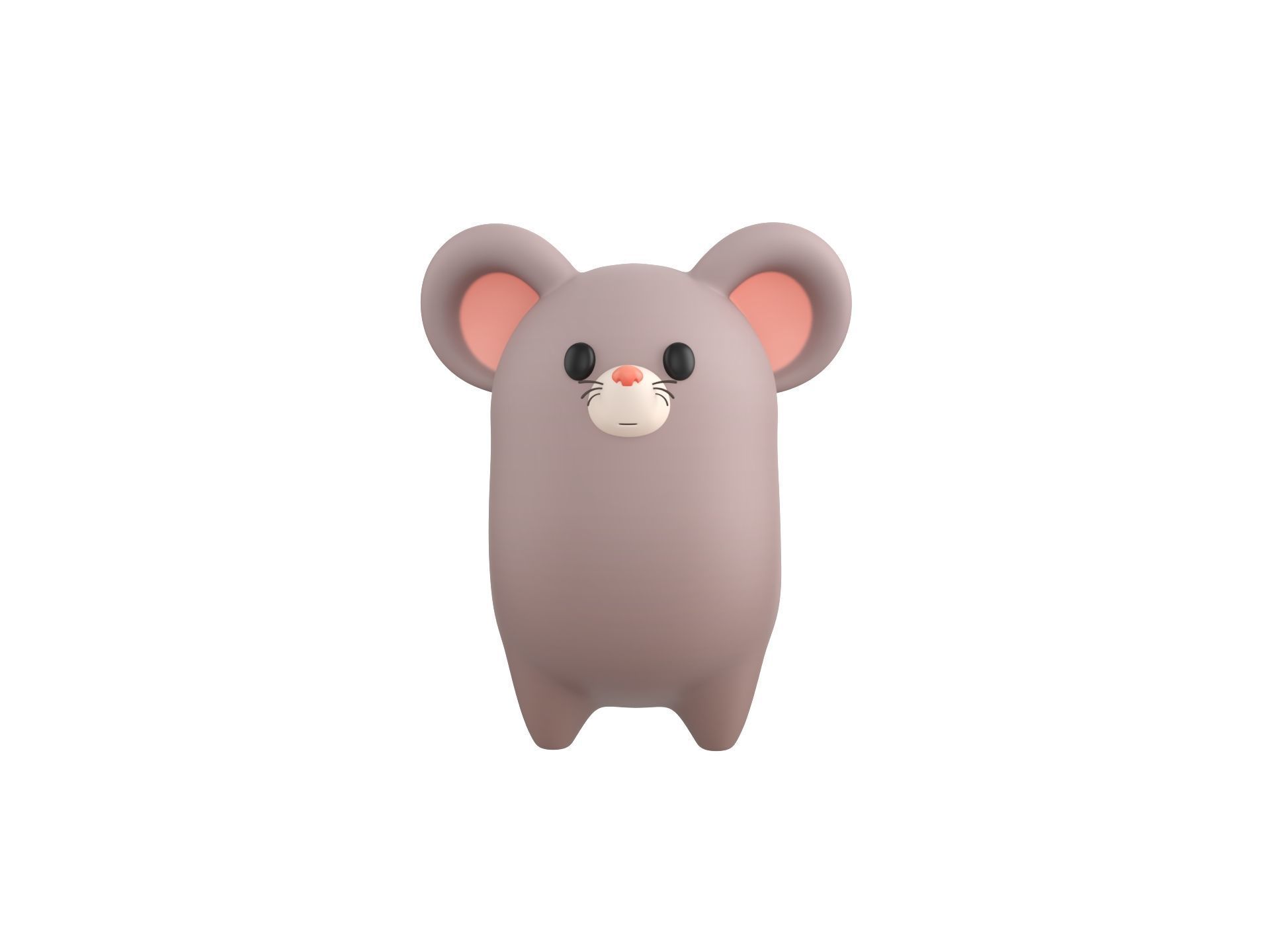 Rat Character 3D model_1
