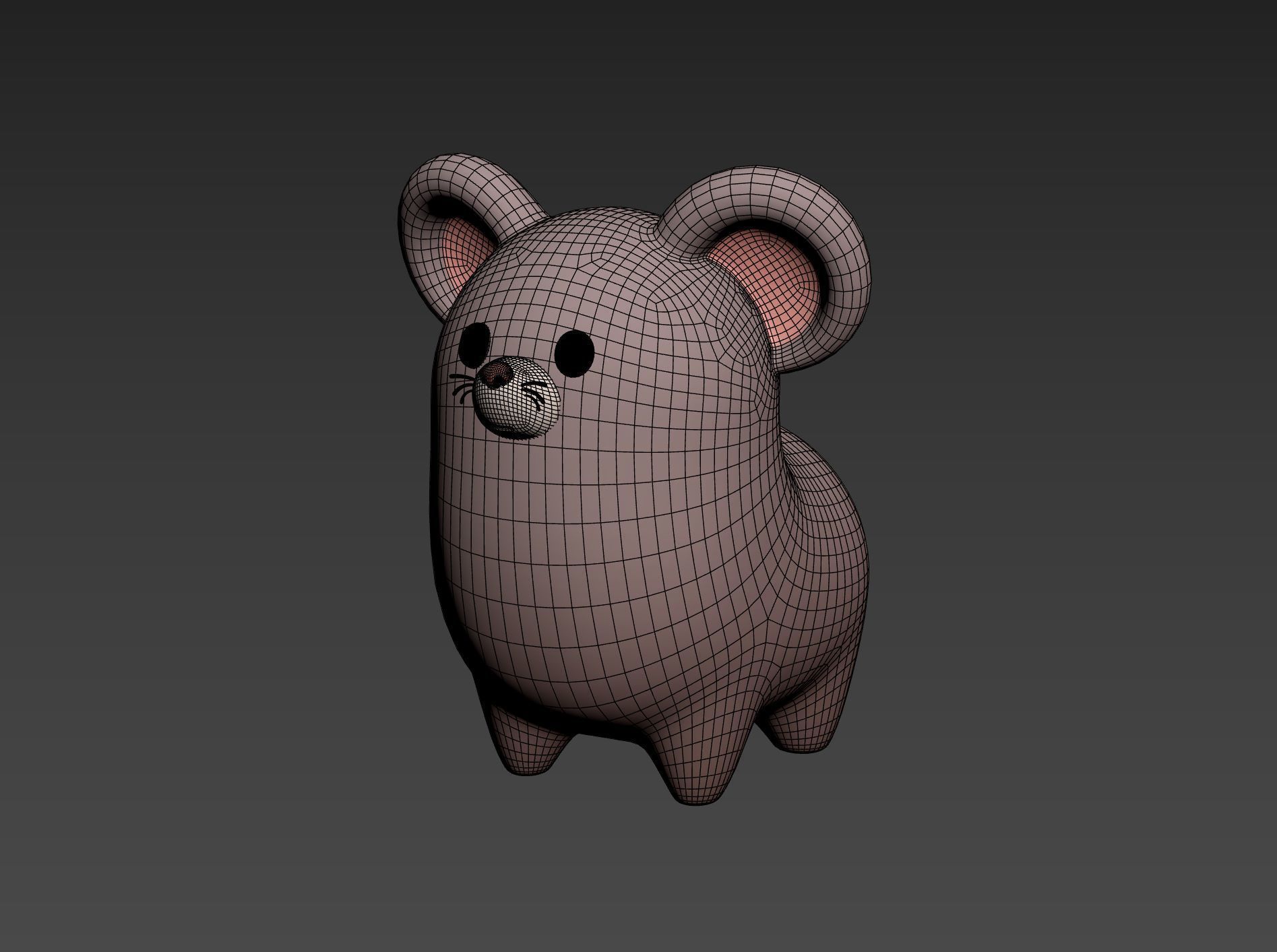 Rat Character 3D model_24
