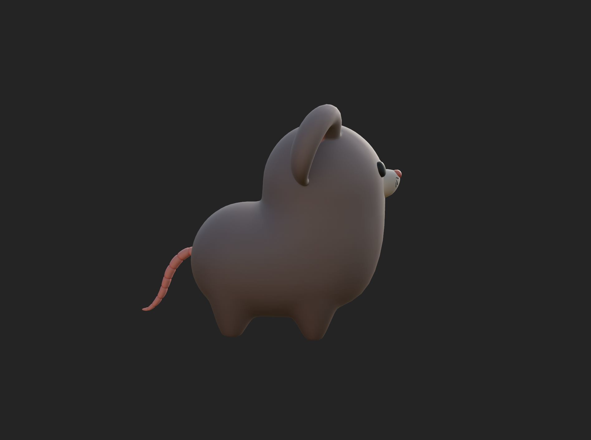 Rat Character 3D model_14