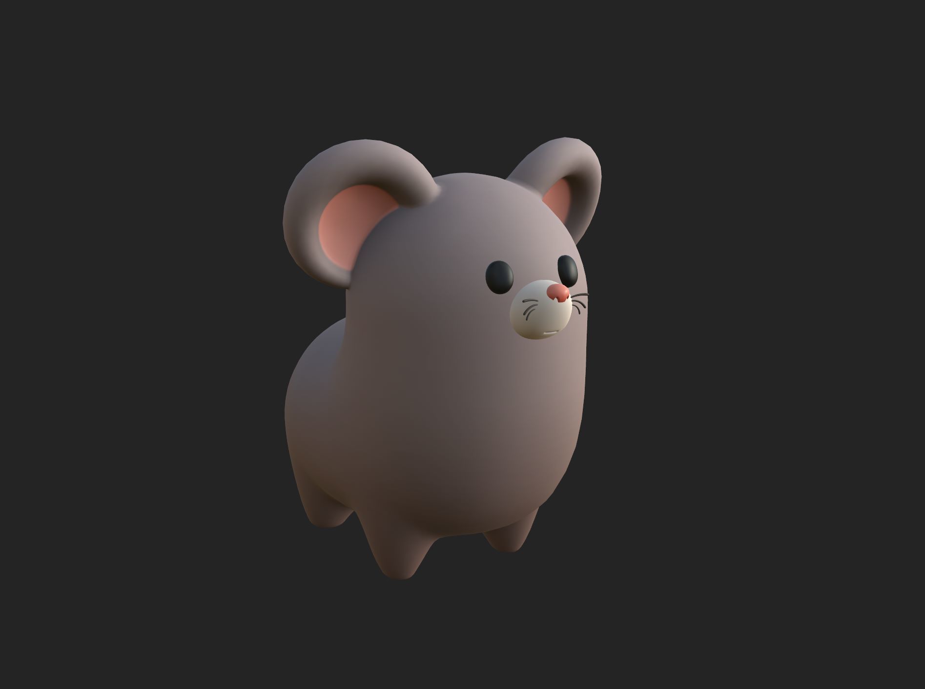 Rat Character 3D model_13