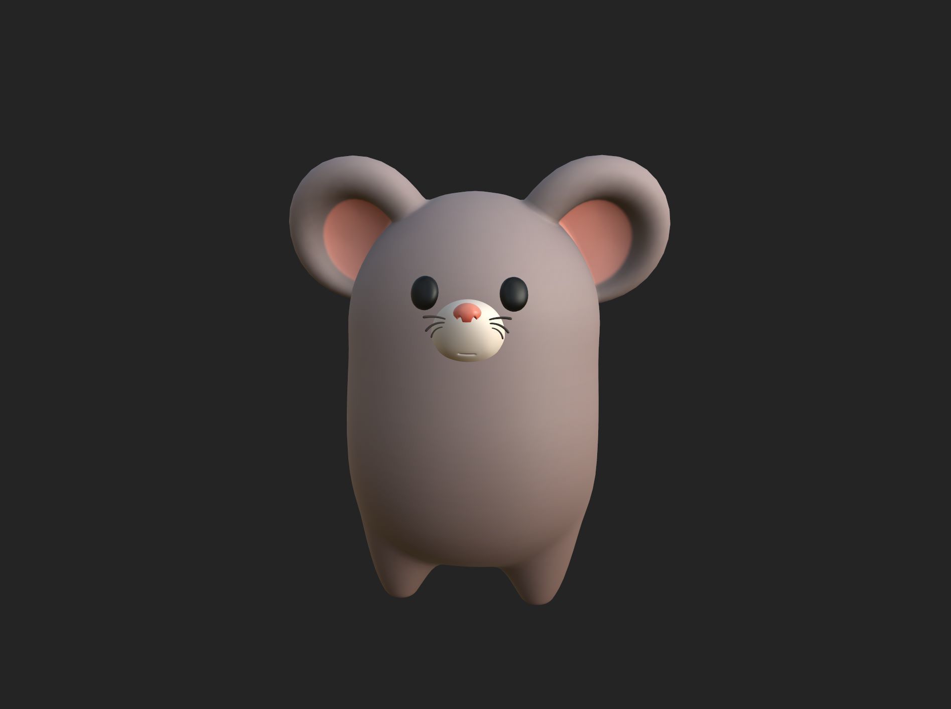 Rat Character 3D model_12