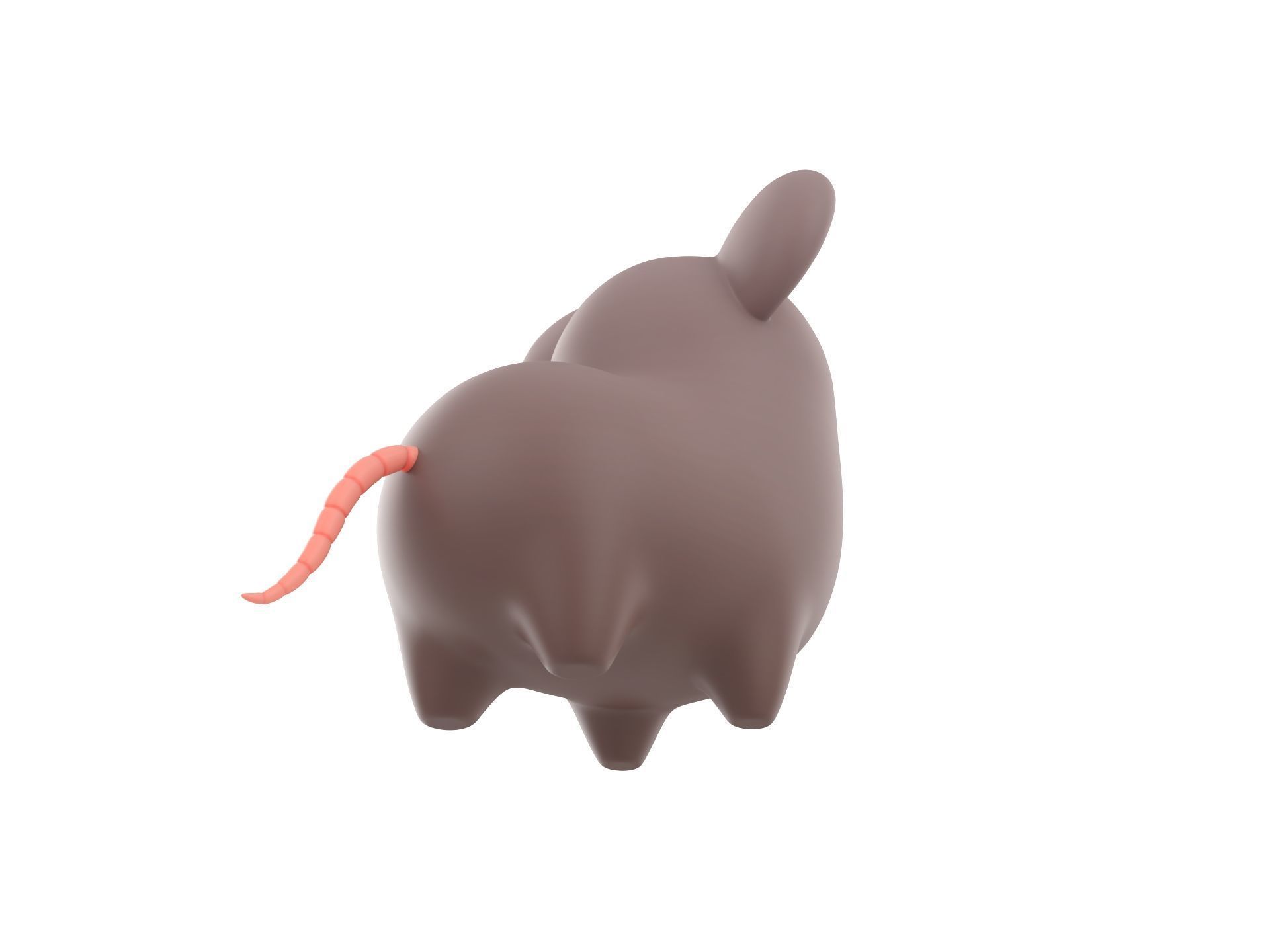 Rat Character 3D model_4