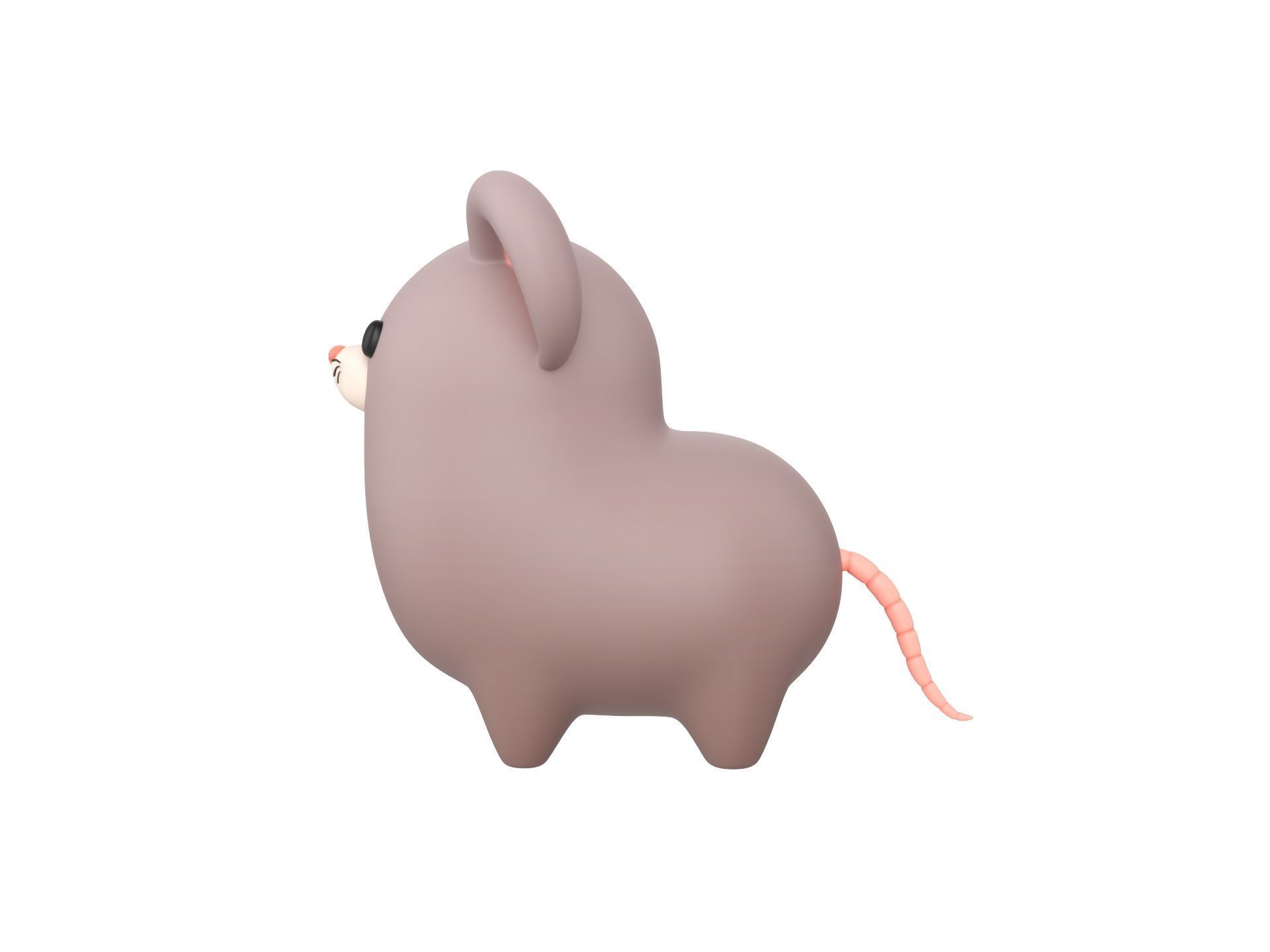 Rat Character 3D model_7