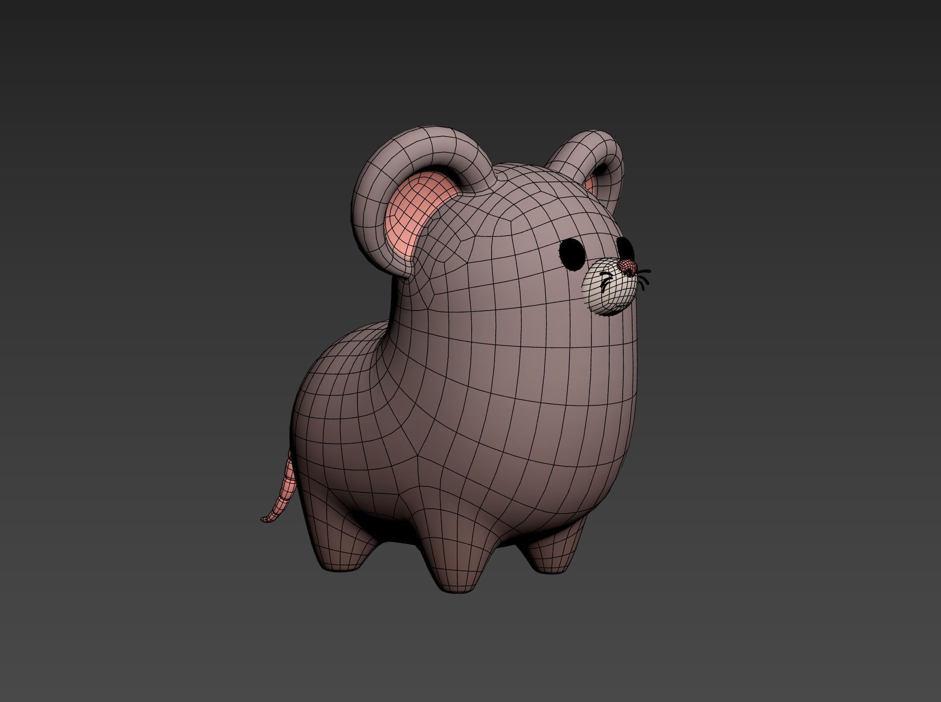 Rat Character 3D model_26
