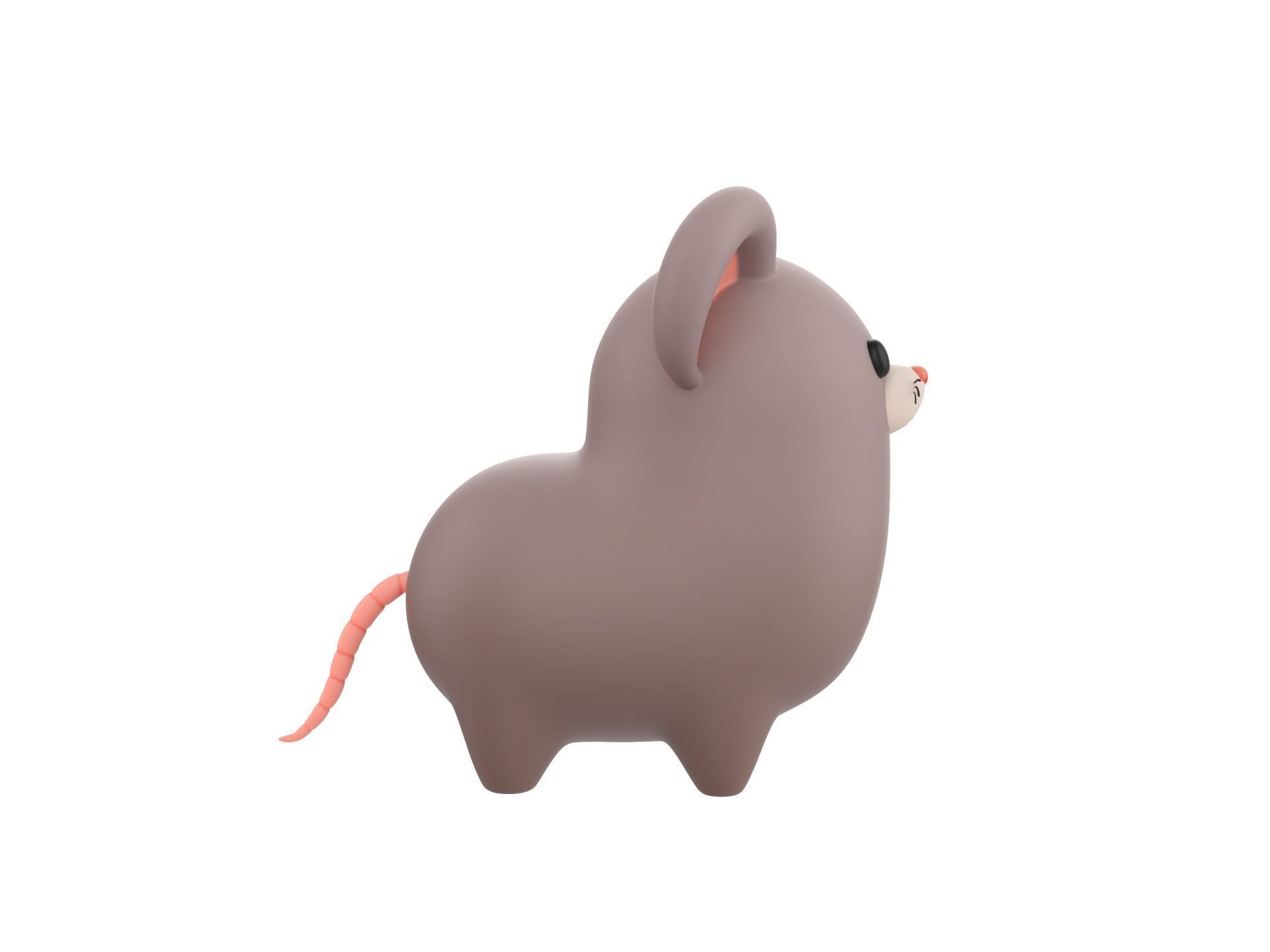 Rat Character 3D model_3
