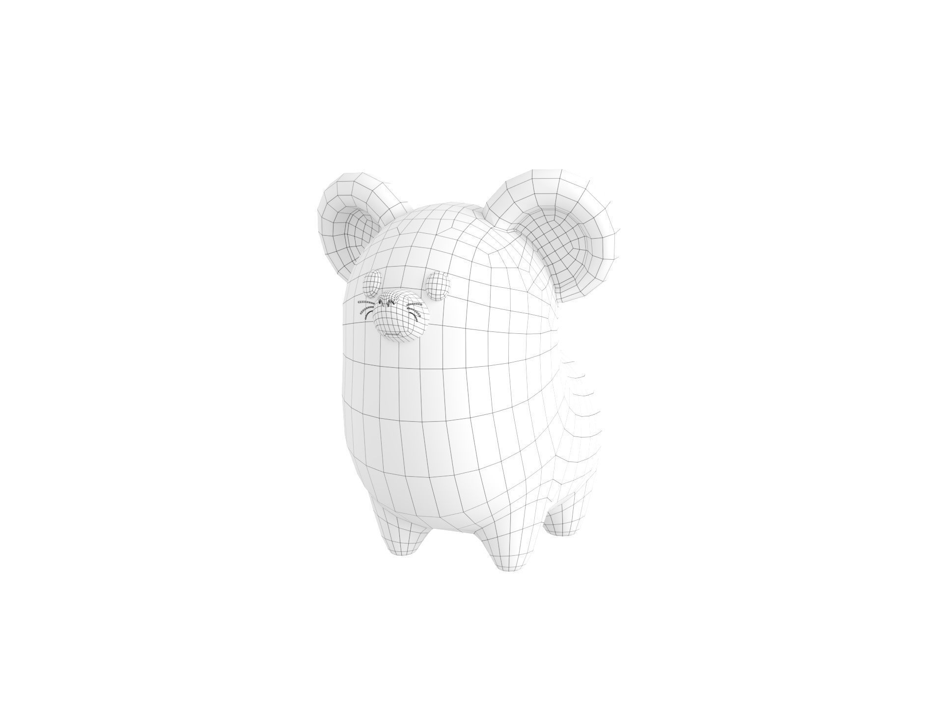 Rat Character 3D model_33