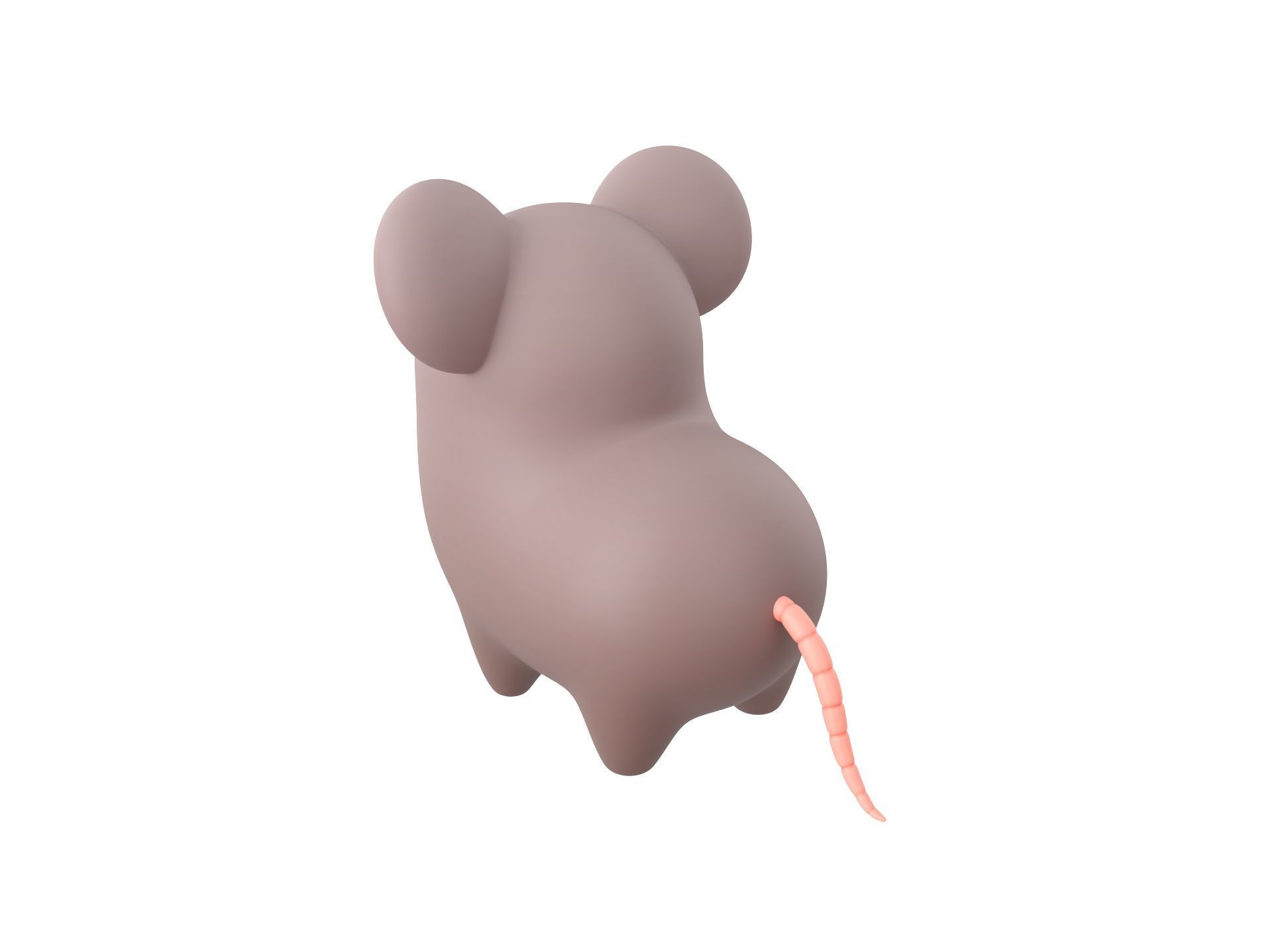 Rat Character 3D model_6