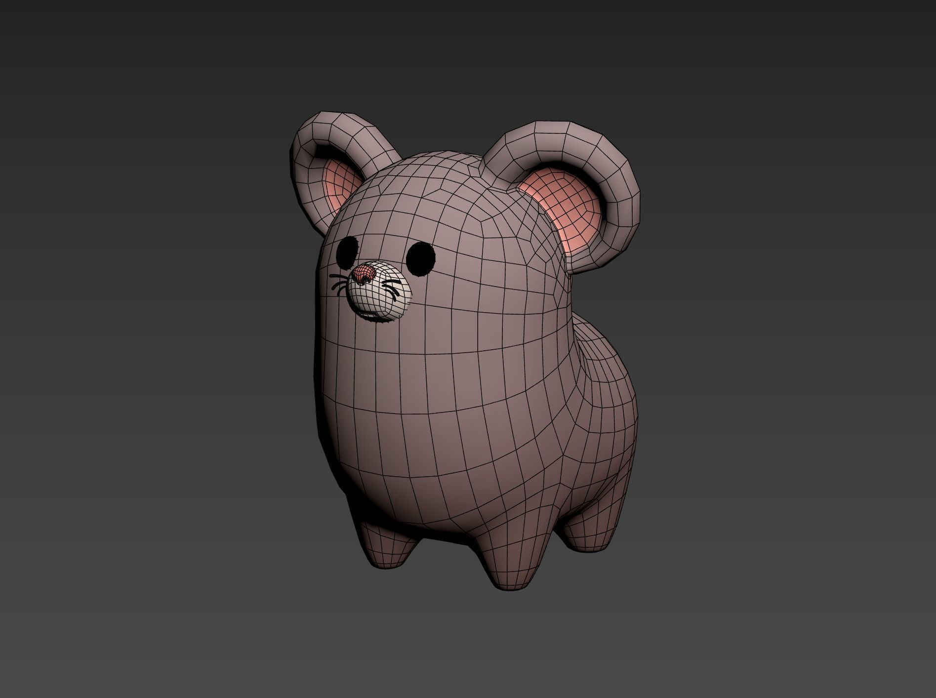 Rat Character 3D model_23