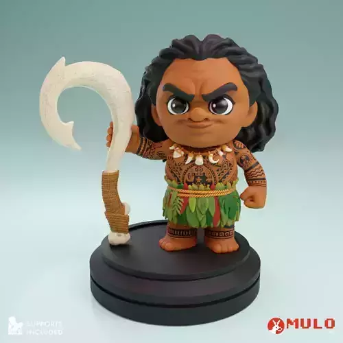 Chibi Maui 3D print model