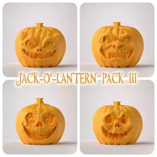 Jack O lantern Pack III
