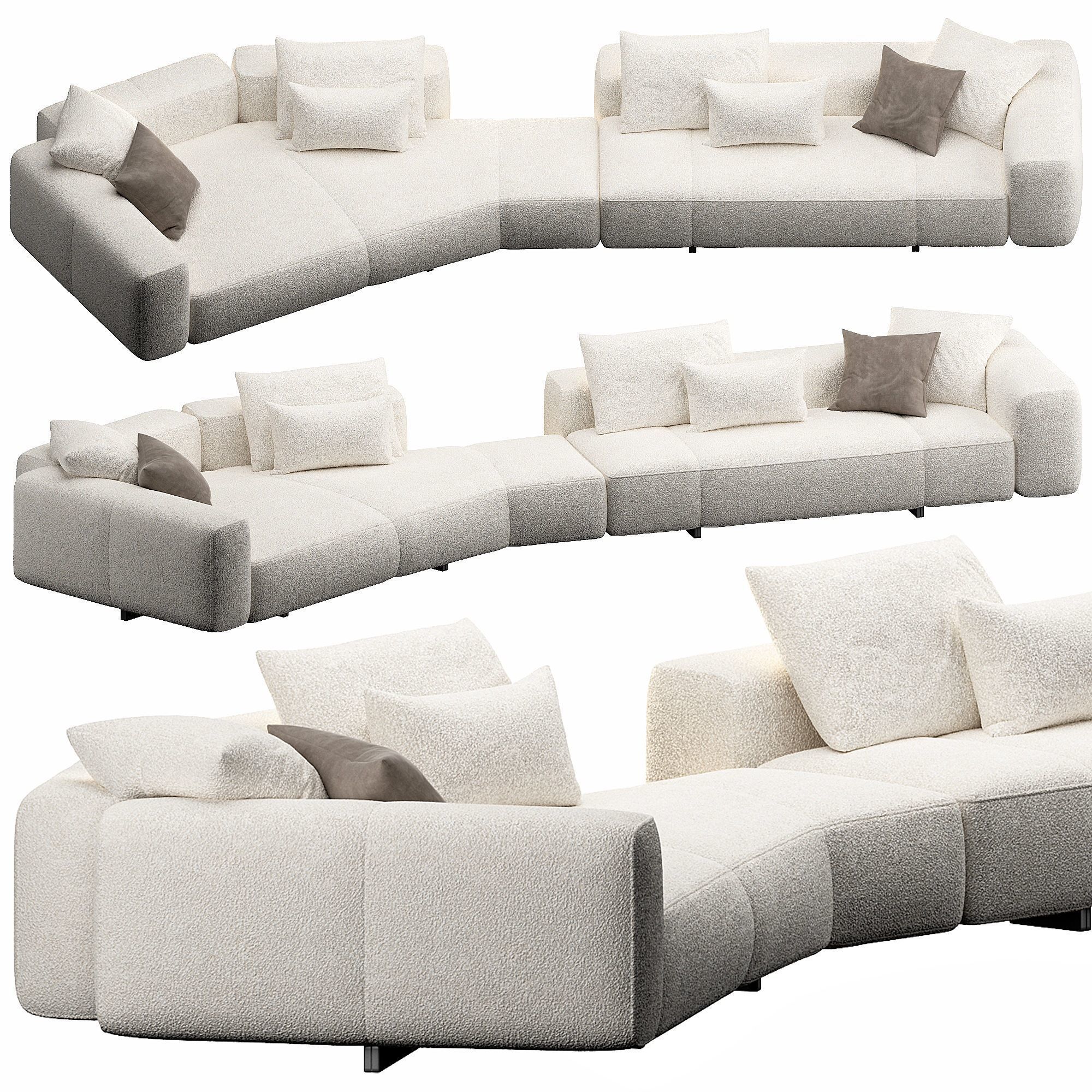 Yves Sofa  3D model_3