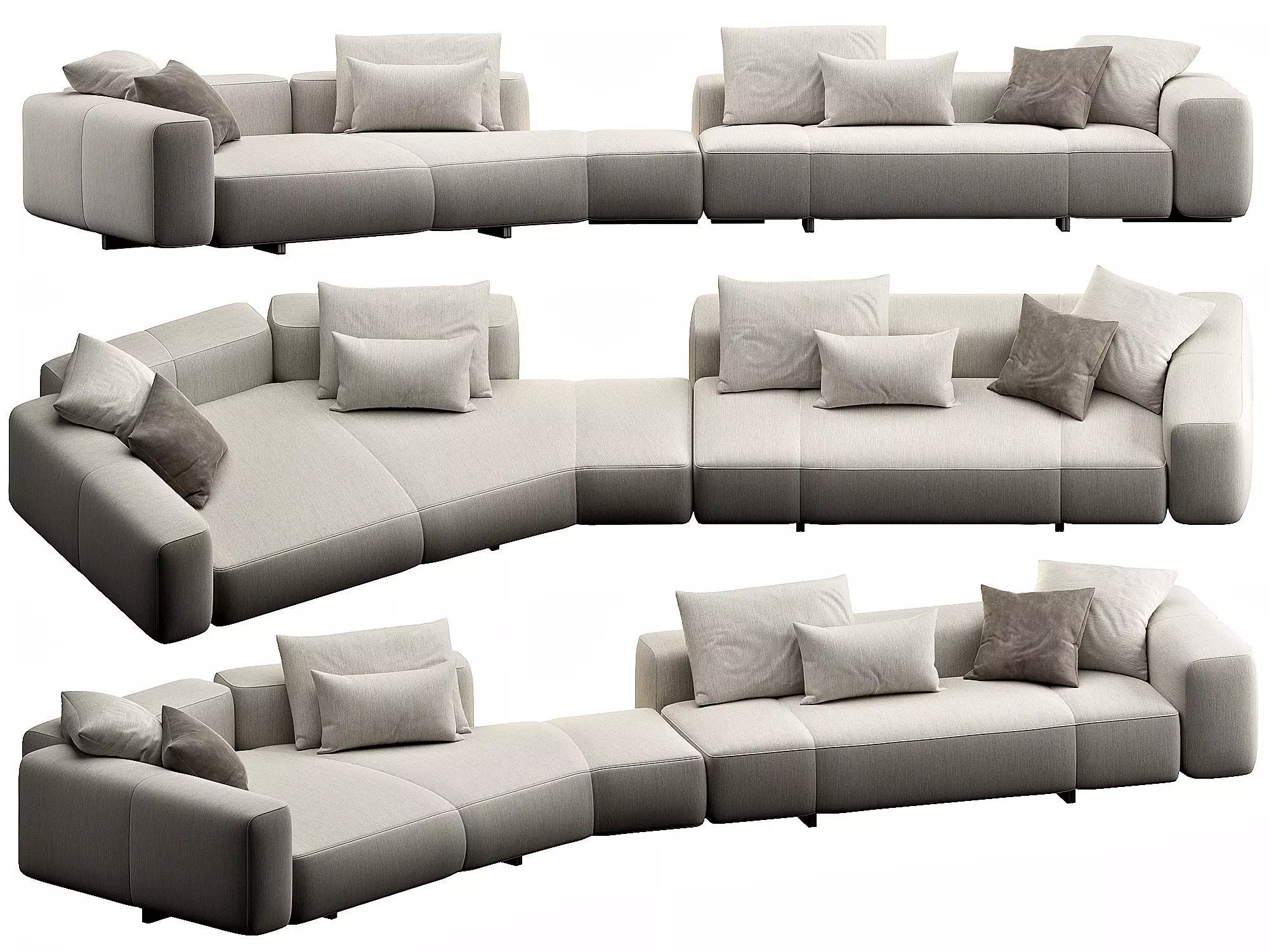 Yves Sofa  3D model_0