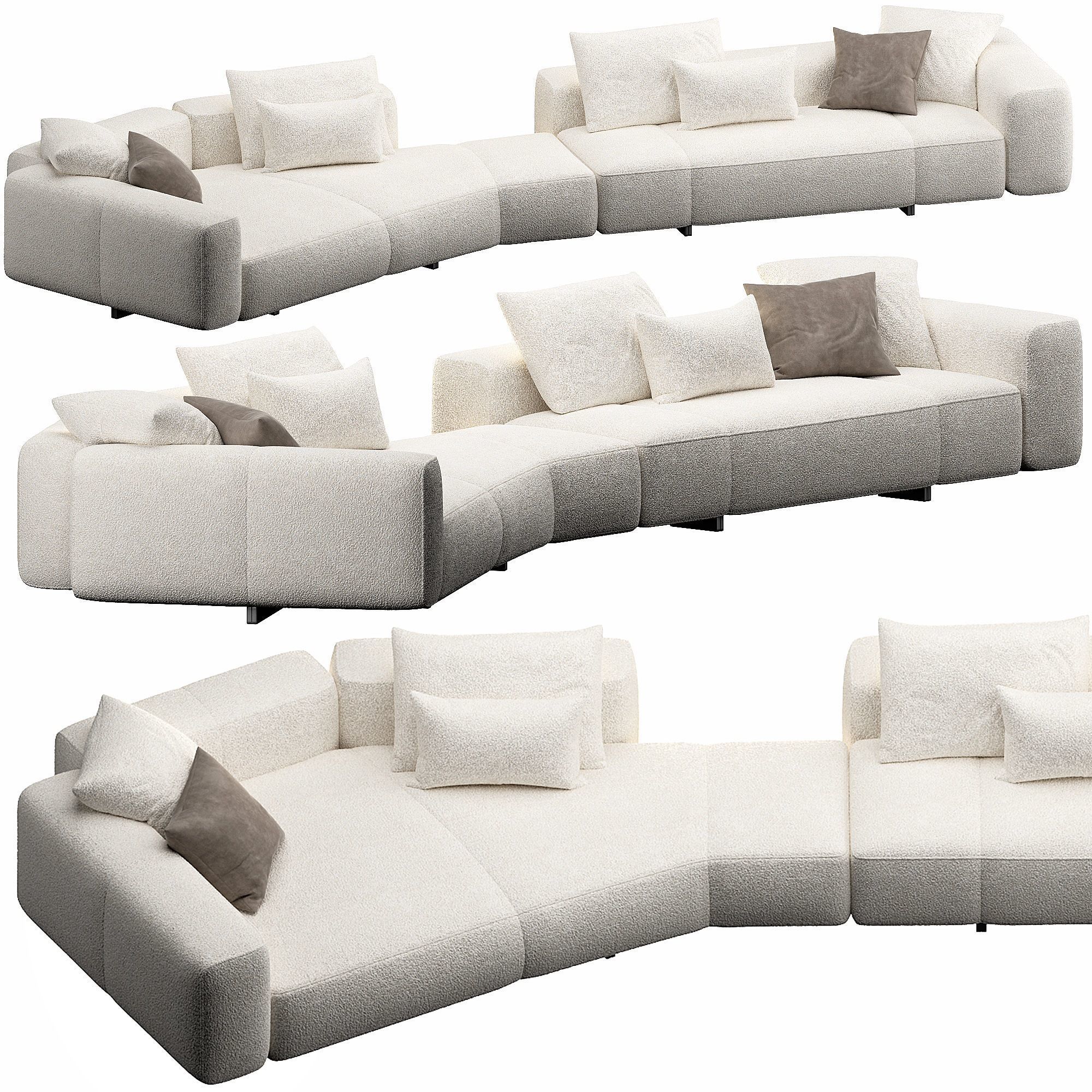 Yves Sofa  3D model_5