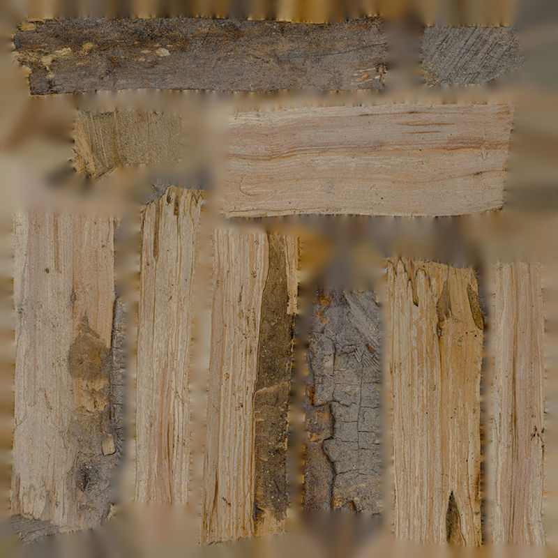 Anydrafts Firewood 07 Low-poly 3D model_7