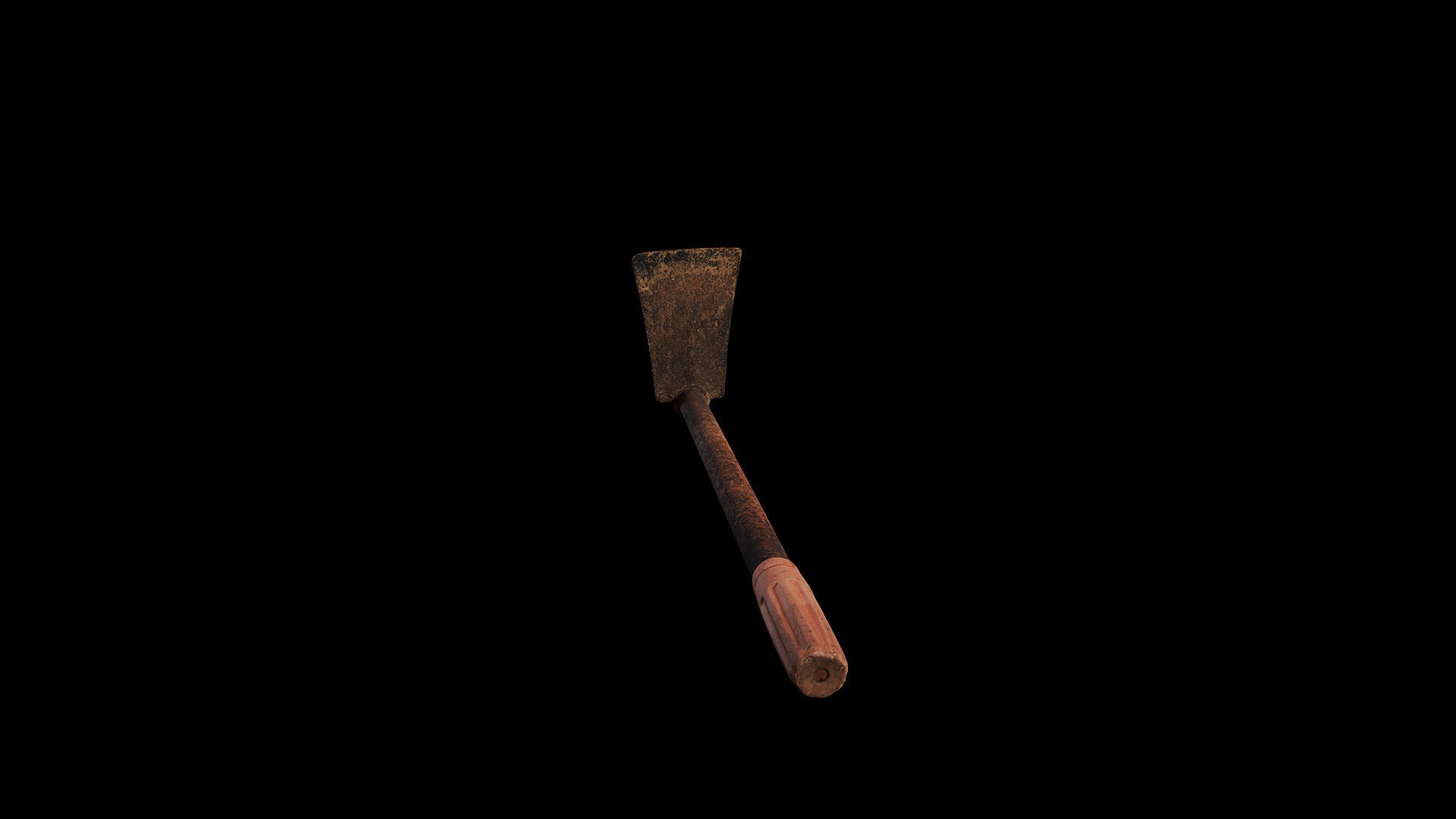 Anydrafts Hoe 01 Low-poly 3D model_3