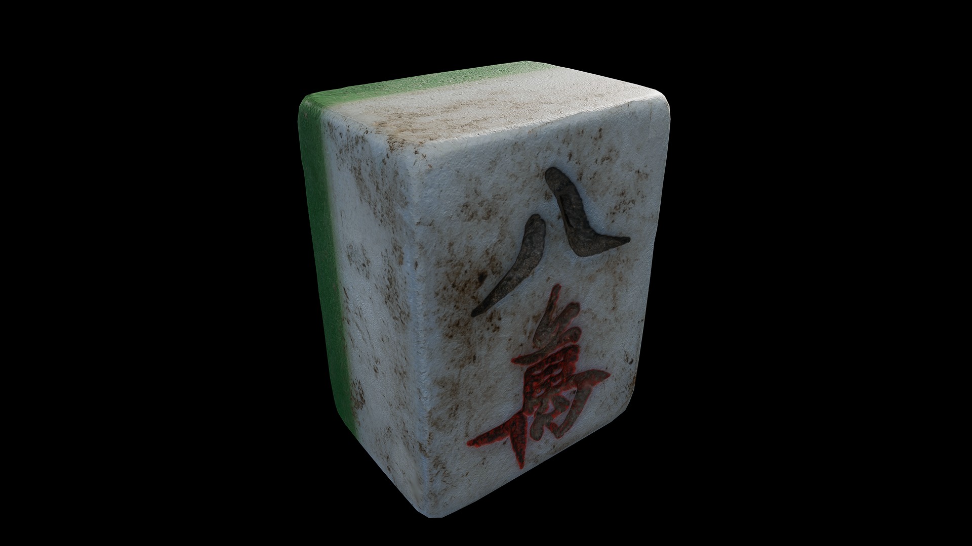 Anydrafts Mahjong 01 Low-poly 3D model_1