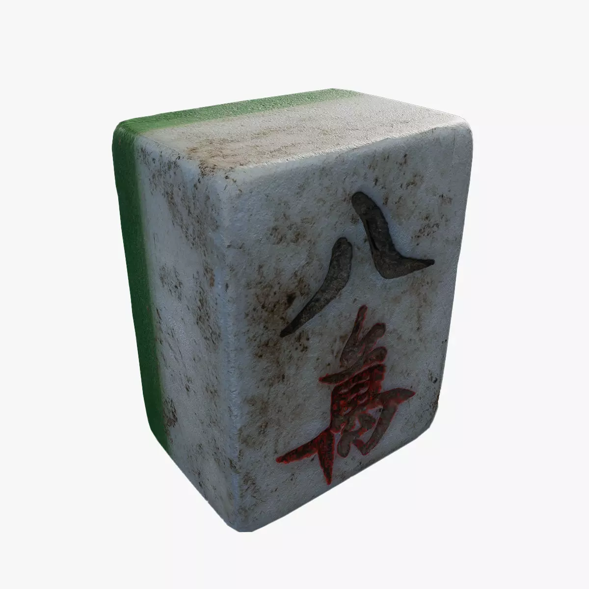 Anydrafts Mahjong 01 Low-poly 3D model_0