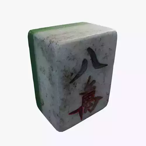 Anydrafts Mahjong 01 Low-poly 3D model