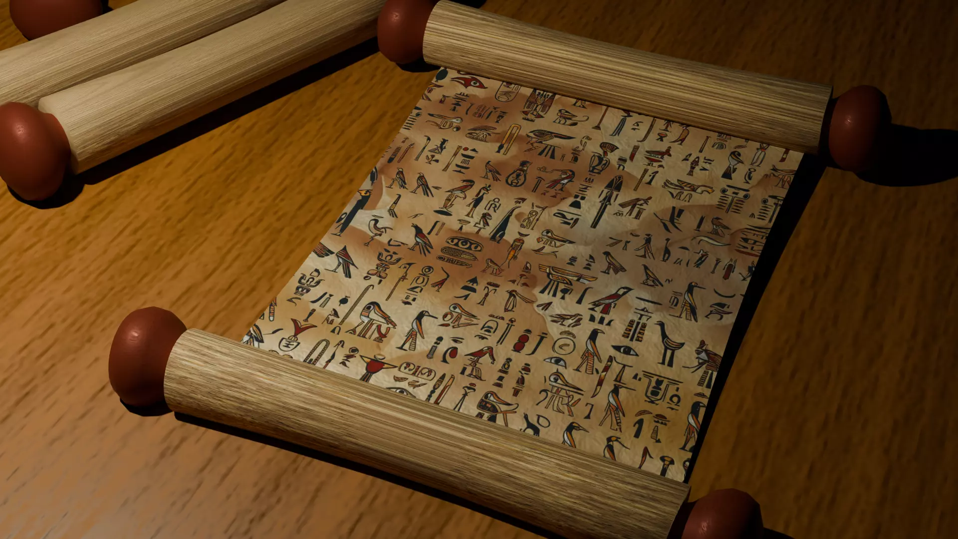 Ancient Egypt Hieroglyphs - VOL 2 - 8 Seamless PBR Texture
