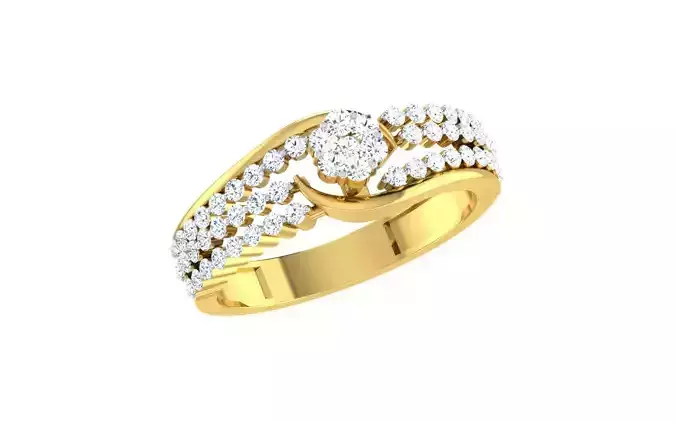 Women Ring  Render 3dm STL OBJ FBX Details