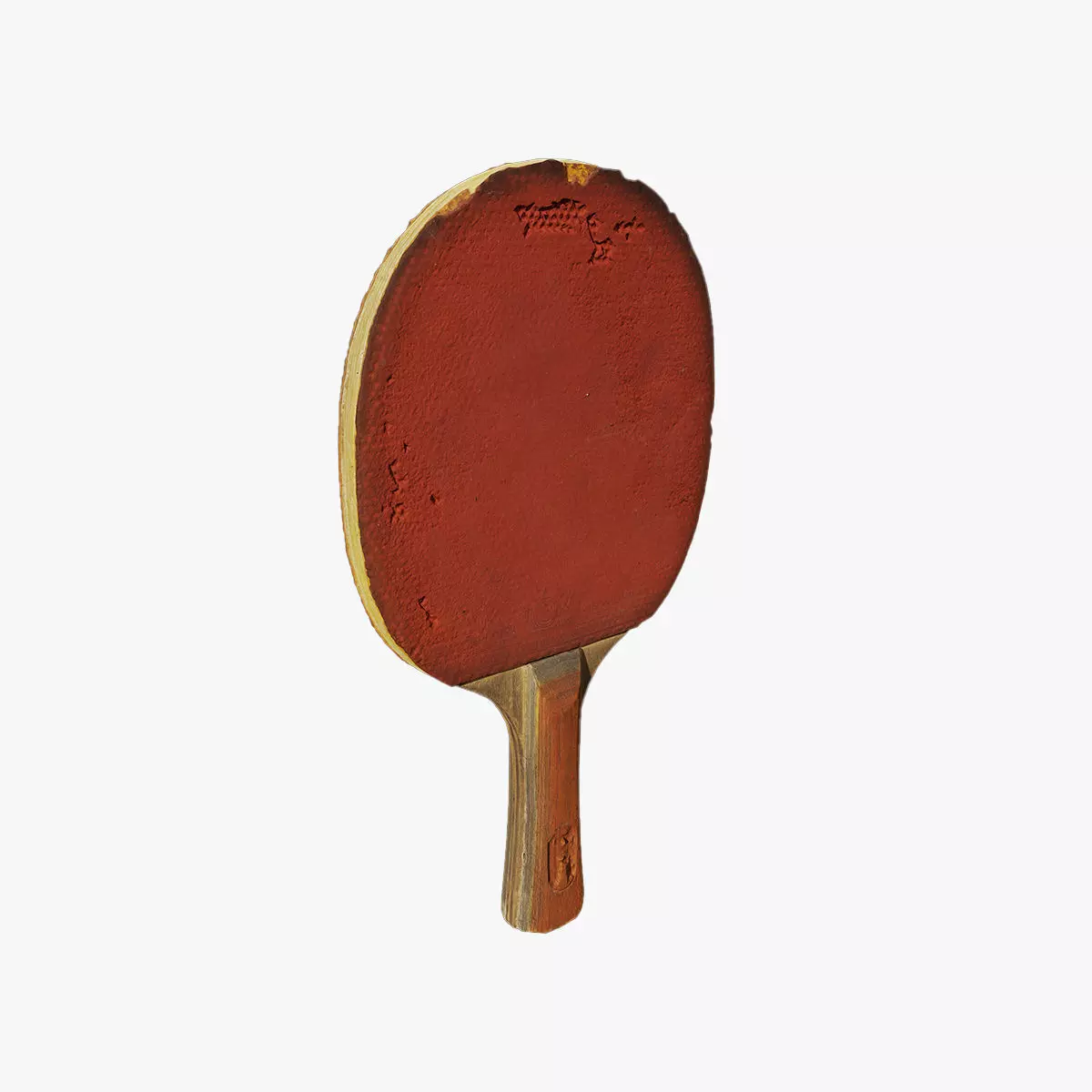 Anydrafts Ping pong paddle 01 Low-poly 3D model_0