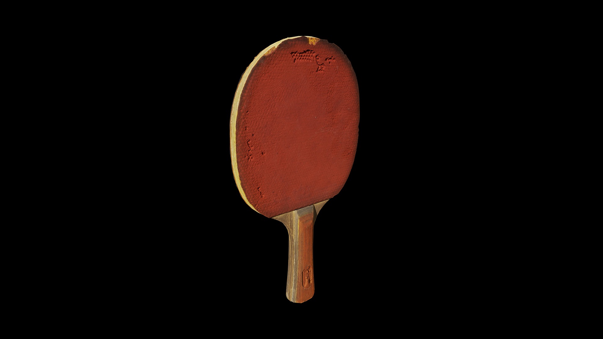 Anydrafts Ping pong paddle 01 Low-poly 3D model_1
